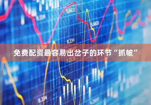免费配资最容易出岔子的环节“抓帔”