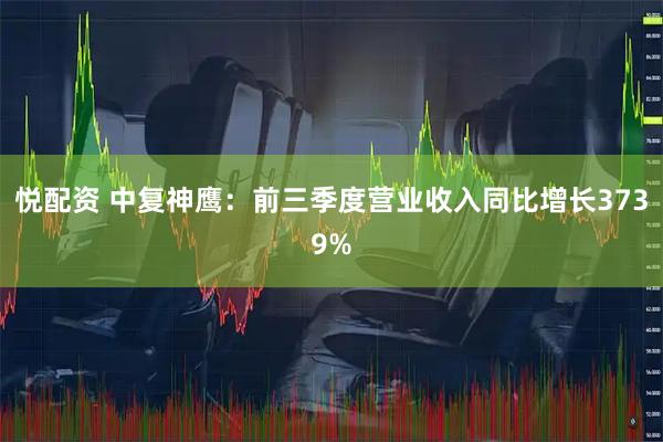 悦配资 中复神鹰：前三季度营业收入同比增长3739%